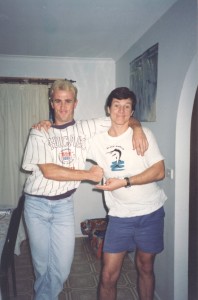 Gavin (Gazza) & Jim (Deviet) when we were demo coders.